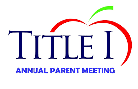 Annual Title I Meeting 22-23 School Year – Miller Elementary School